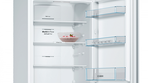 Холодильник с нижней морозильной камерой BOSCH KGN36NW21R