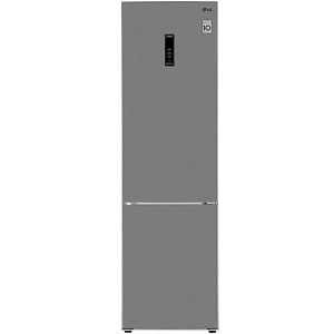 Холодильник с морозильником LG GA-B509CAQM серебристый