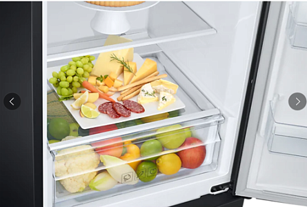 Холодильник с морозильником Samsung RB37A52N0B1 черный