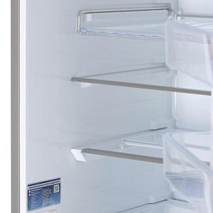 Холодильник с морозильником Samsung RB38T676FSA/WT серебристый
