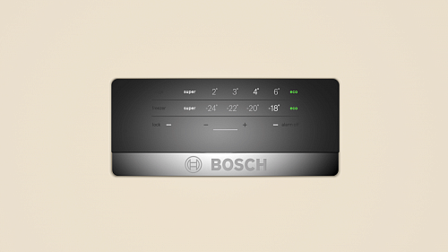 Холодильник с нижней морозильной камерой BOSCH KGN39XK27R