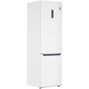 Холодильник с морозильником LG GA-B509MVQM белый