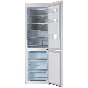 Холодильник с морозильником LG GA-B459SEUM бежевый