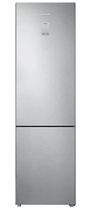 Холодильник с морозильником Samsung RB37P5491SA серебристый
