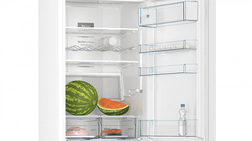 Холодильник с нижней морозильной камерой BOSCH KGN39XW28R