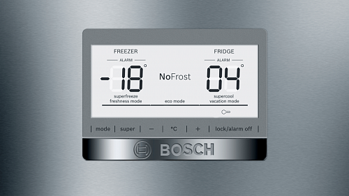 Холодильник с нижней морозильной камерой BOSCH KGN86AI30R