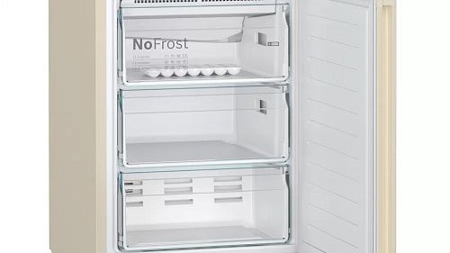Холодильник с нижней морозильной камерой BOSCH KGN39UK25R