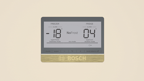 Холодильник с нижней морозильной камерой BOSCH KGN39AK31R