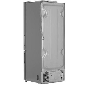 Холодильник с морозильником LG GC-B569PMCM серебристый