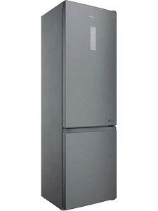 Холодильник с морозильником Hotpoint-Ariston HTW 8202I MX серебристый
