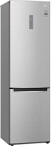 Холодильник с морозильником LG GA-B509MAWL серебристый