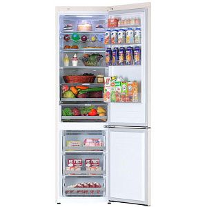 Холодильник с морозильником LG GA-B509MEUM бежевый