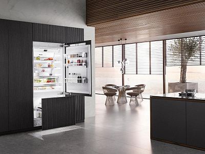 Встраиваемая холодильно-морозильная комбинация MasterCool Miele KF2901Vi