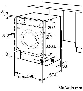 Встраиваемая стиральная машина Bosch WIW28442EU
