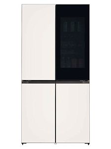 Холодильник многодверный LG GR-X24FQEKM бежевый