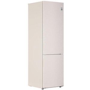 Холодильник с морозильником LG GA-B509CECL бежевый