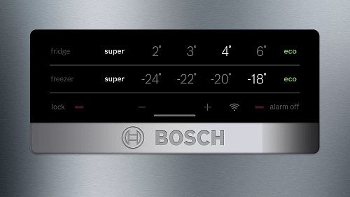 Холодильник с нижней морозильной камерой BOSCH KGN49XI20R