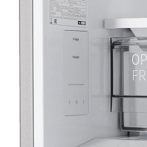 Холодильник с морозильником Samsung BeSpoke RB38A7B62AP/WT серый