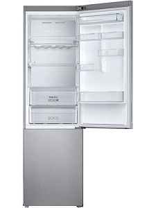 Холодильник с морозильником Samsung RB37P5491SA серебристый