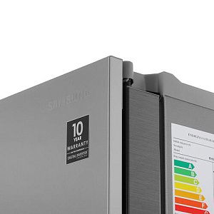 Холодильник многодверный Samsung RH62A50F1SL/WT серебристый