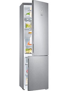 Холодильник с морозильником Samsung RB37P5491SA серебристый