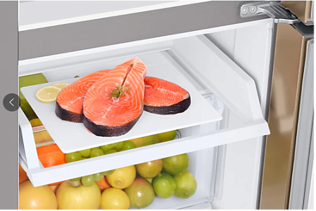 Холодильник многодверный Samsung RS63R5571F8/WT бежевый