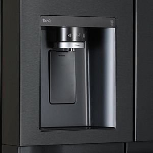 Холодильник Side by Side LG GC-L257CBEC черный