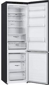 Холодильник с морозильником LG GW-B509SBNM черный