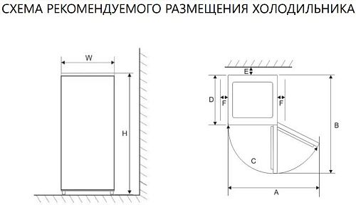Холодильник Maunfeld MFF186NFRR