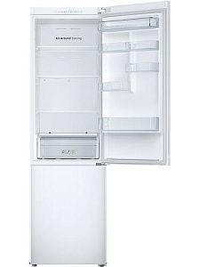 Холодильник с морозильником Samsung RB37A50N0WW белый