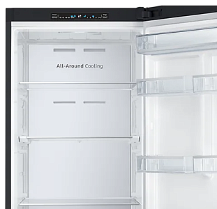 Холодильник с морозильником Samsung RB37A5070B1 черный