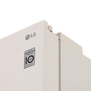 Холодильник Side by Side LG GC-B257SEZV бежевый