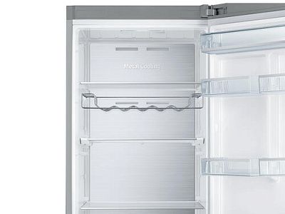 Холодильник с морозильником Samsung RB37P5491SA серебристый