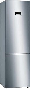 Холодильник с морозильником Bosch KGN39XI326 серебристый