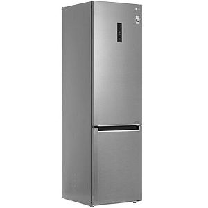 Холодильник с морозильником LG GA-B509MLSL серый