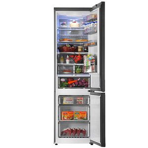 Холодильник с морозильником Samsung BeSpoke RB38A7B62AP/WT серый