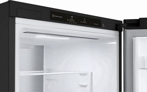 Холодильник с морозильником LG GW-B509SBNM черный