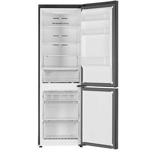 Холодильник с морозильником Samsung RB34T670FBN/WT черный