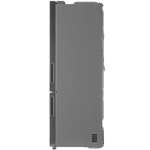 Холодильник с морозильником LG GC-B569PMCM серебристый