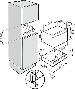 Встраиваемый подогреватель Miele EGW 3060-10