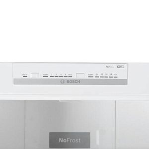 Холодильник с морозильником Bosch KGN39UW25R белый