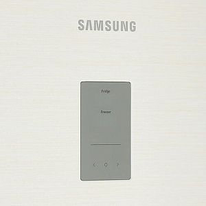 Холодильник с морозильником Samsung RB36T674FEL/WT бежевый