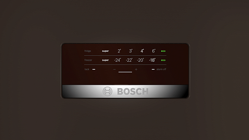 Холодильник с нижней морозильной камерой BOSCH KGN39XD20R