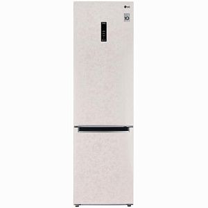 Холодильник с морозильником LG GA-B509MEUM бежевый