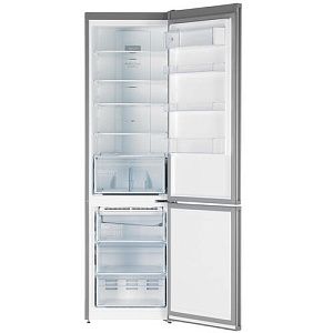 Холодильник с морозильником Bosch KGN39VL25R серебристый