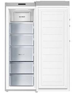 Морозильный шкаф Haier HF-284SG серебристый