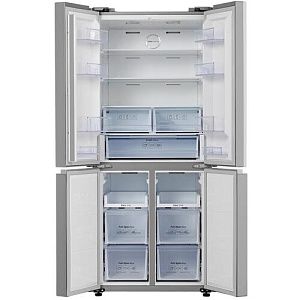 Холодильник многодверный Samsung RF50K5920S8/WT серебристый